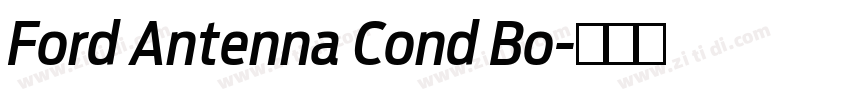 Ford Antenna Cond Bo字体转换